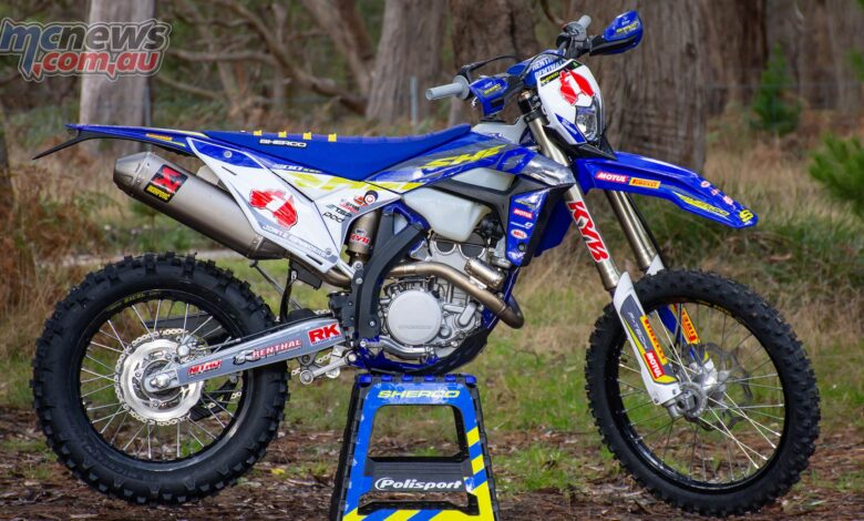 Sherco releases special Australian market to celebrate A4DE victory