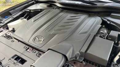 The Mazda CX-90 engine cover is just a hood under your hood