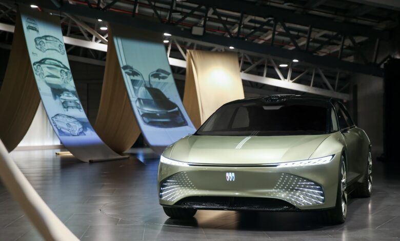 GM's Buick Proxima EV concept for China is a gullwing flagship