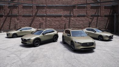 Mazda3, CX-30 and CX-5 2024 receive a special Carbon Turbo version