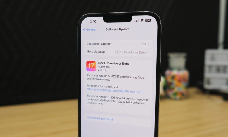 How to install iOS 17 developer beta on your iPhone right now