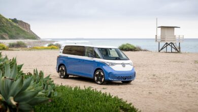 VW launches Buzz EV ID US-Spec van with three rows of seats