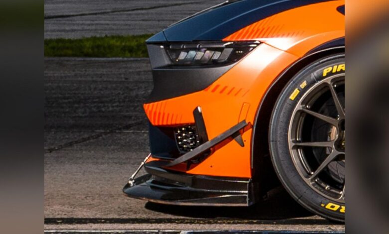 Ford teases new Mustang GT4 race car ahead of June 28 launch date