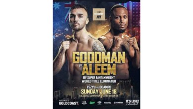 Sam Goodman vs Ra'eese Aleem full fight video poster 2023-06-18