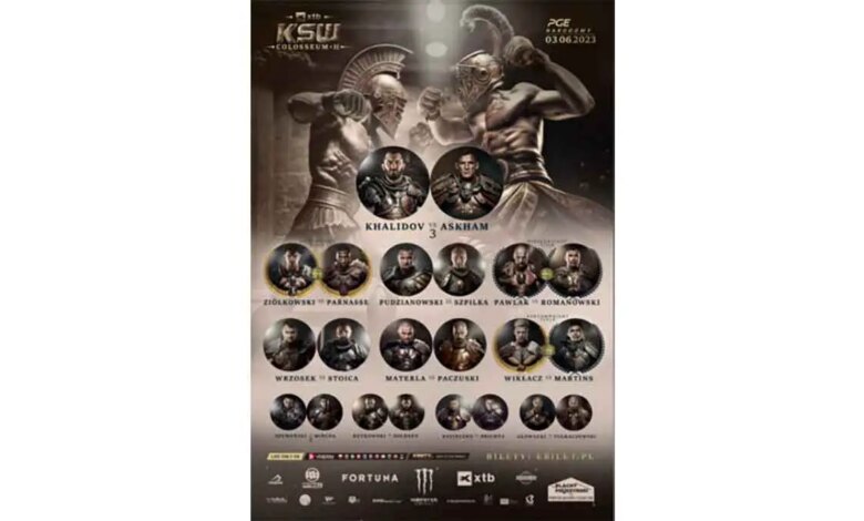 Mamed Khalidov vs Scott Askham 3 full fight video KSW 83 poster