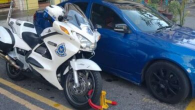 Motosikal milik JSPT KL disaman kerana letak kenderaan di kawasan parkir OKU – IPD PJ