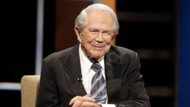 Religious right-wing leader Pat Robertson dies aged 93. : NPR