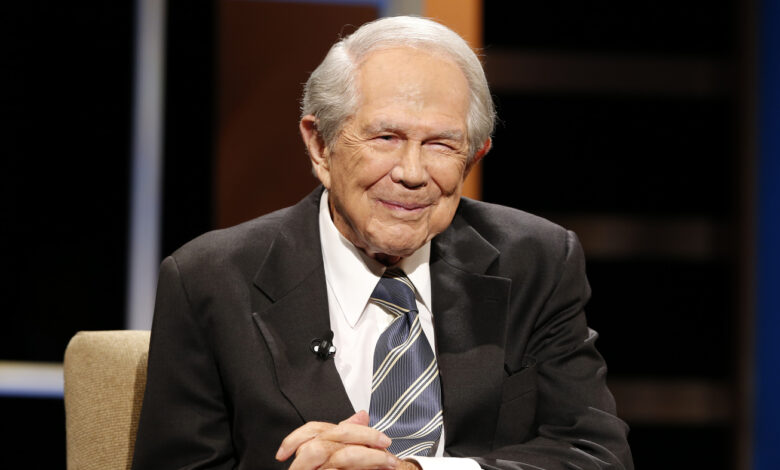 Religious right-wing leader Pat Robertson dies aged 93. : NPR