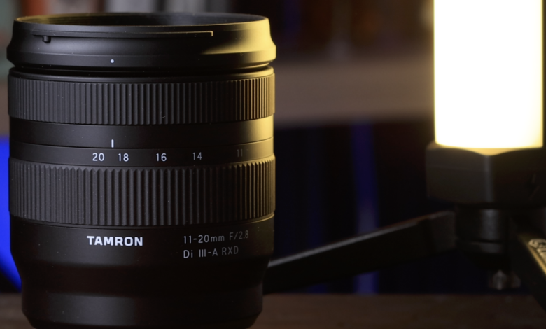 We review the Tamron 11-20mm f/2.8 Di III-A RXD