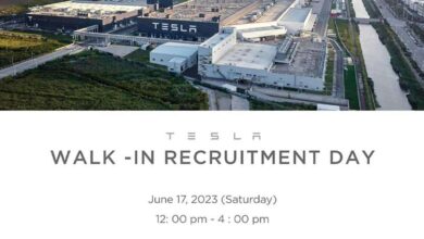 Tesla Malaysia is recruiting - live recruitment day at Cyberview in Cyberjaya on June 17, 2023