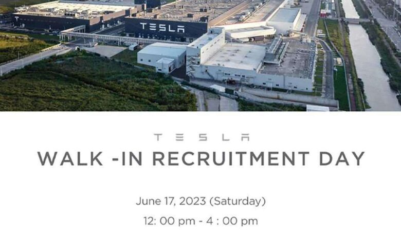 Tesla Malaysia is recruiting - live recruitment day at Cyberview in Cyberjaya on June 17, 2023