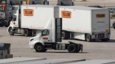 Yellow, the Freight-Trucking Company, Declares Bankruptcy