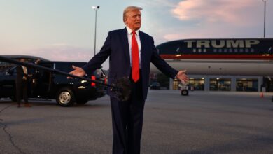 Trump campaign reports raising more than $7 million after Georgia booking