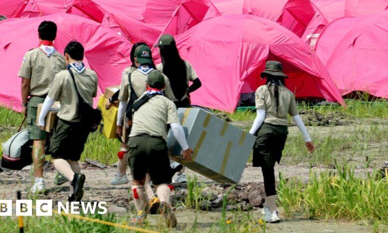 UK scouts pulled out of camp after S Korea heatwave