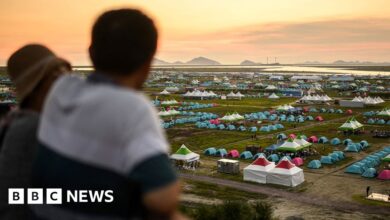 All scouts leaving South Korea camp as storm looms