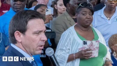Jacksonville shooting: DeSantis booed at vigil for victims of racist attack