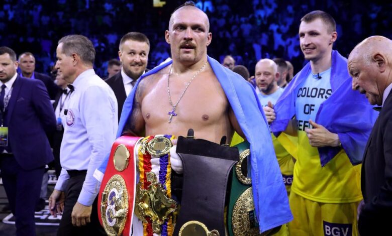 Oleksandr Usyk now has his chance to make a statement