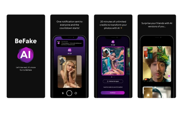 New 'BeFake' social media app encourages users to transform their photos with AI