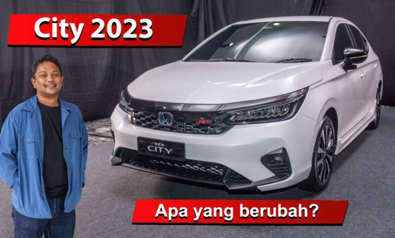 VIDEO: Honda City facelift 2023 — dari RM84,900