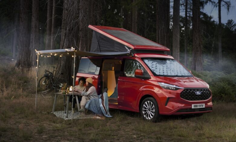 Ford Transit Custom Nugget camper van offers PHEV, lots more features