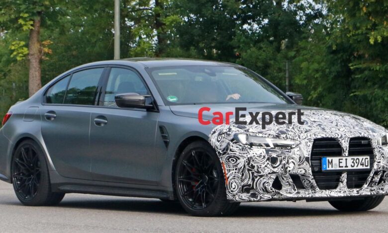 The BMW M3's big grille isn't going anywhere