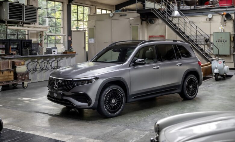 2024 Mercedes-Benz EQB refreshed with new looks, more tech