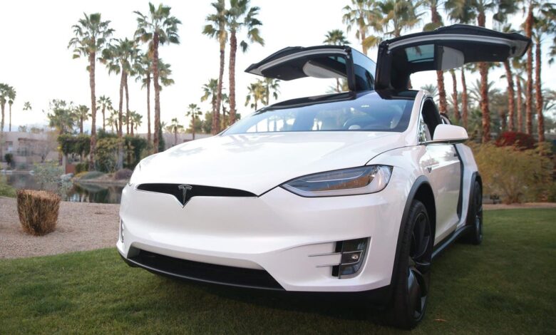 A Totaled Tesla Model X That Was Sold For Parts Came Back Online In Ukraine