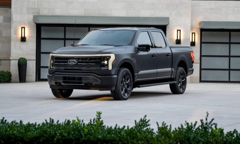 Ford Wants Nearly $100,000 For A Blacked Out F-150 Lightning