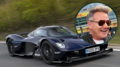 Gordon Ramsay's Grilled Cheese With $3M Aston Martin Valkyrie