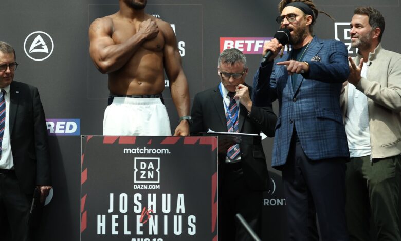 Anthony Joshua Wants To Finally Square Off Against Deontay Wilder. He Should Get His Wish.