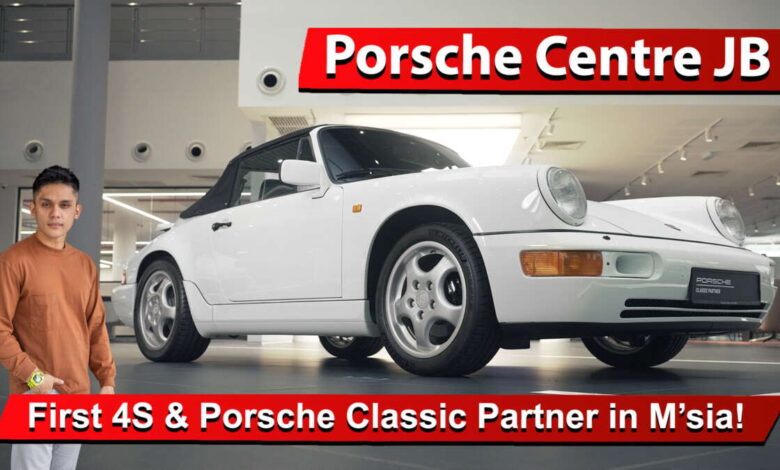 Porsche Centre Johor Bahru 4S centre - home to the first Porsche Classic Partner Centre in Malaysia