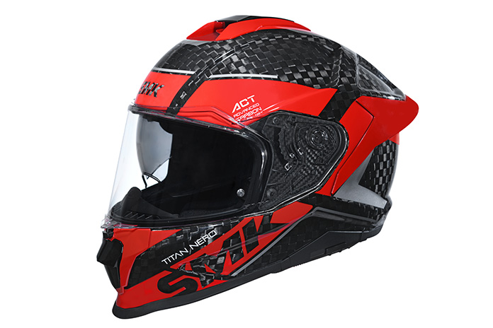 SMK Titan Carbon Motorcycle Helmet | Gear Review