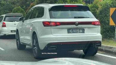 2023 Volkswagen Touareg facelift seen with Pahang trade plates, will it be CKD assembled in Pekan?