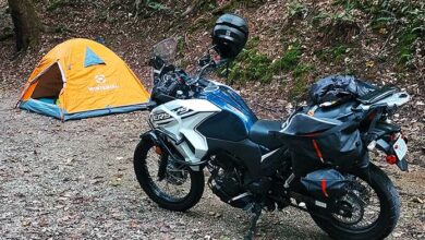 West Virginia Motorcycle Ride Kanawha Falls State Park Kawasaki Versys-X 300