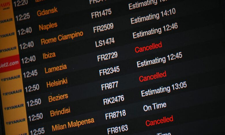 Air Traffic Control Outage Cancels A Quarter Of All UK Flights