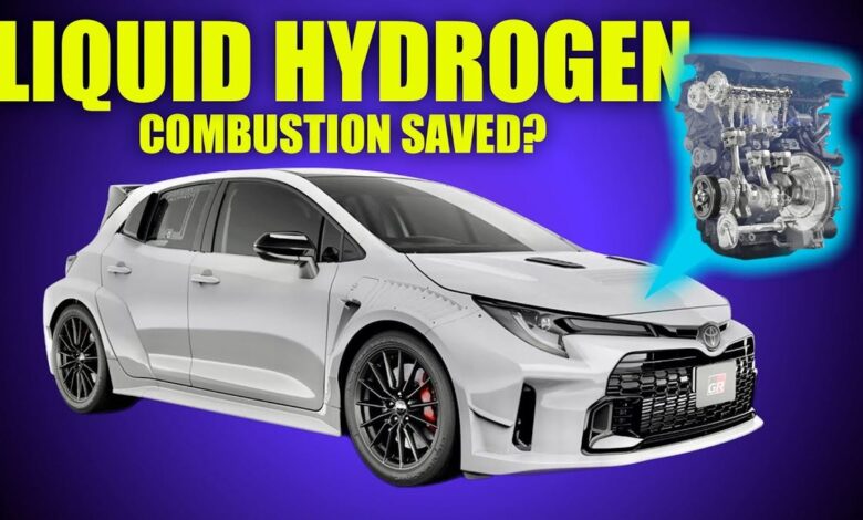 Liquid Hydrogen Won't Save Toyota's Combustion Engines