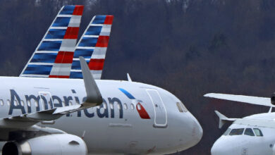 U.S. fines American Airlines for dozens of tarmac delays : NPR