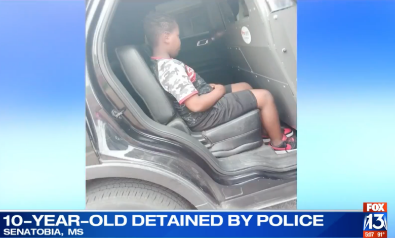 Police Arrested A 10 Year Old For Peeing Behind His Mom's Car