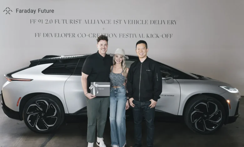 Faraday Future has delivered one 381-mile FF91 ultra-luxury EV