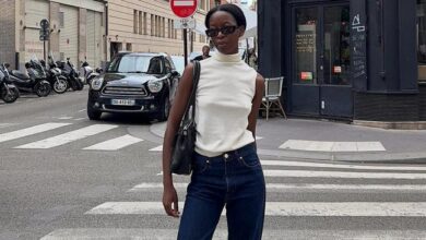 6 French-Girl Jeans-and-Flat-Shoe Outfits to Try This Autumn