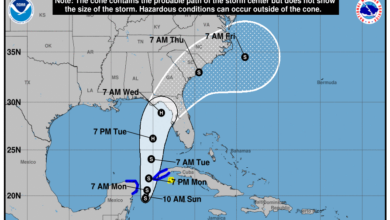 Tropical Storm Idalia expected to hit Florida by Tuesday : NPR