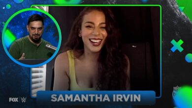 Samantha Irvin on being "born a wrestling fan" during the Attitude Era