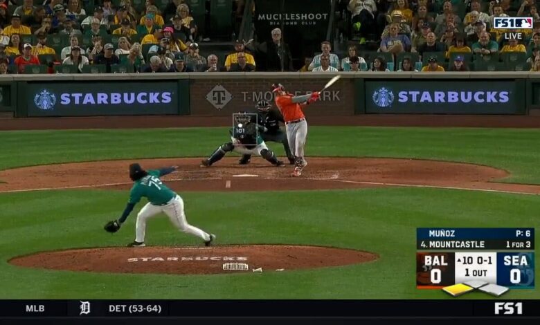 Ryan Mountcastle drives in the only run of the game to put a bow on the Orioles a 1-0 win over the Mariners