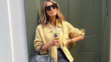 Rachel Stevens Just Wore a Zara Yellow Jacket That We Love
