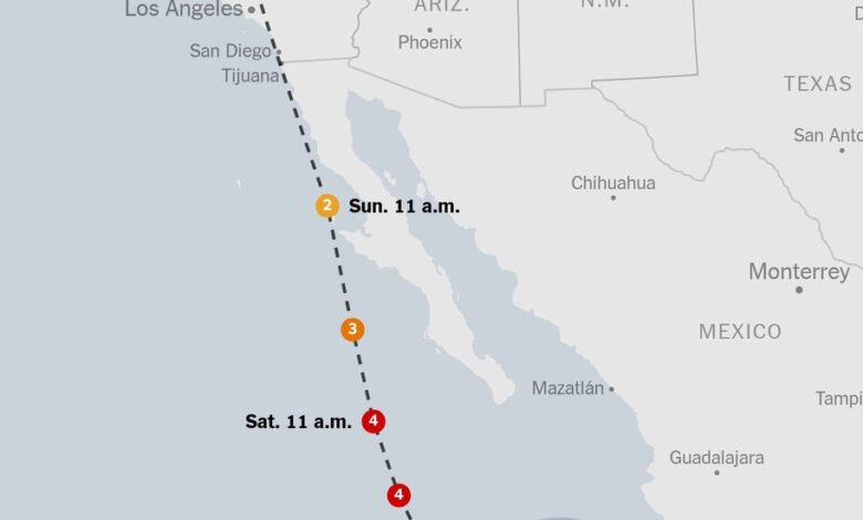Hurricane Hilary Is Now Category 3; Storm Will Bring Rain to California