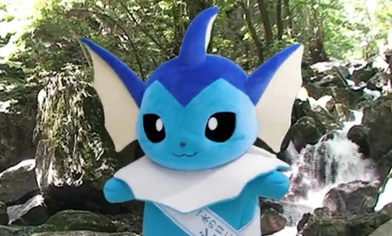Vaporeon Is the New Ambassador for Water Day in Japan