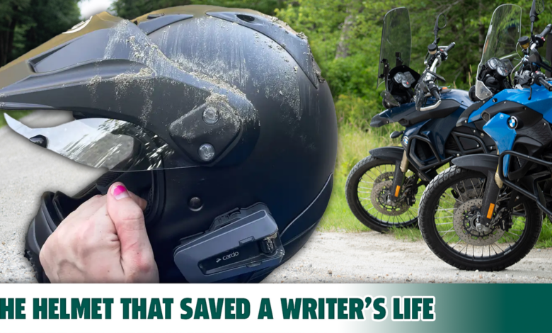 This Is The Helmet That Saved Steve's Life