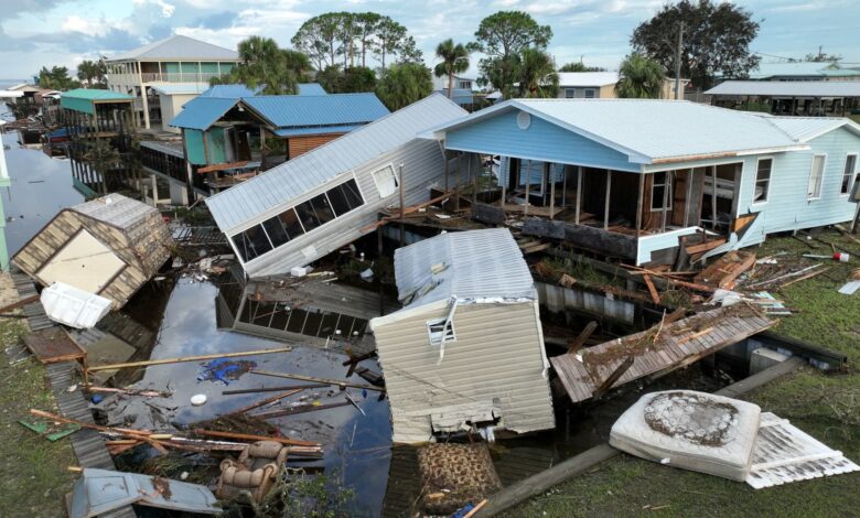 Biden in Florida promises to rebuild, calls on Congress to provide more FEMA funding