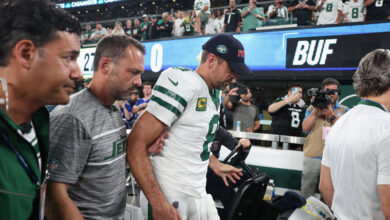 After Rodgers’s Injury, the Rest of the Jets Rally to Beat the Bills