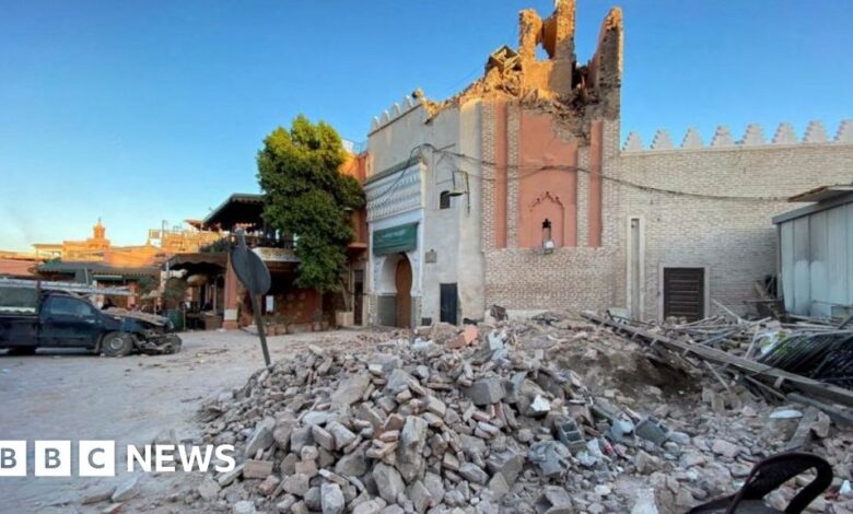 Powerful earthquake causes damage across Morocco